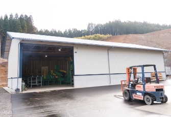 ザラメチップ加工工場全景 ザラメチップ加工工場全景